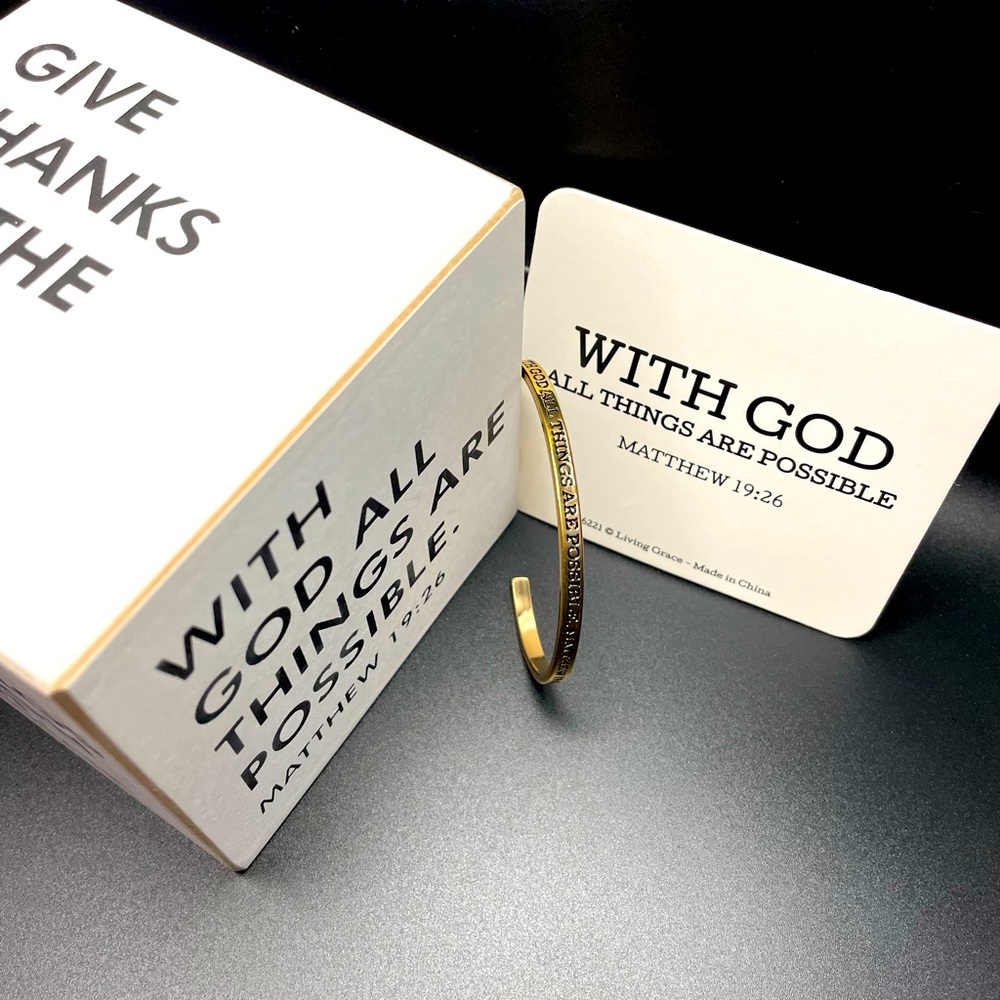 Inspirational Cube with “Bonus” Bracelet